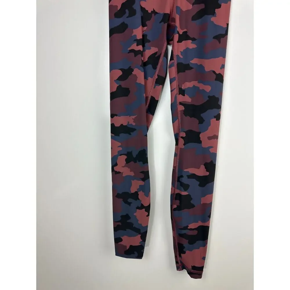 Lululemon Wunder Under High Rise Tight 28" Full On Camo Smoky Red Women's Size 4 - Picture 10 of 13